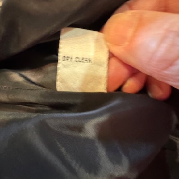 Vintage Talbots Black Wool Blend Tweed Blazer - Cottagecore Jacket 8P - Picture 8 of 8